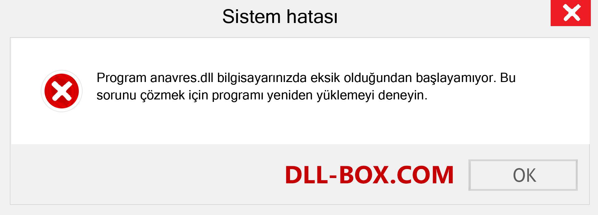 anavres.dll dosyası eksik mi? Windows 7, 8, 10 için İndirin - Windows'ta anavres dll Eksik Hatasını Düzeltin, fotoğraflar, resimler